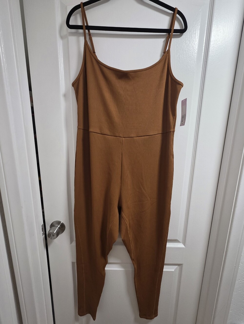 NWT wild fable Rust Ribbed Tank Jumpsuit